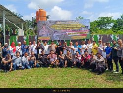 Pemantapan Cooling Sistem Pemilu 2024, Polres Dharmasraya Latihan pengenalan keterampilan Menembak dan Sosialisasi STTP