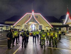 Kabag Ops Polresta Bukittinggi Pimpin Patroli Tiga Pilar Dalam Rangka OMB