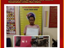 Satnarkoba Polres Tanah Datar tangkap seorang Pelaku Penyalahgunaan Narkotika
