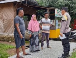 Jajaran Bhabinkamtibmas di Polres Pasaman sosialisasikan Penerimaan Polri
