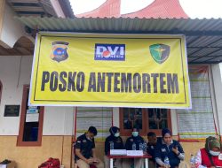 Update Erupsi Gunung Marapi, Polda Sumbar dirikan Posko DVI