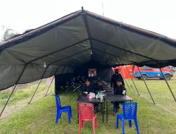 Polda Sumbar buka Dapur Umum dilokasi Evakuasi Erupsi Gunung Marapi