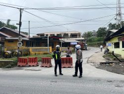 Jalur Alternatif melewati Batu Palano Ditutup Sementara untuk kendaraan roda empat, Ini penjelasan Kasat Lantas Polres Padang Panjang