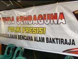 Polda Sumut Dirikan Tenda Serba Guna Bantu Anak-Anak Korban Longsor Humbahas Ujian Semester