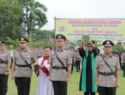 Sejumlah Pejabat Dirotasi, Polres Sijunjung Gelar Upacara Sertijab dan Pelantikan Jabatan