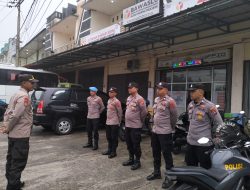 Polres Padang Panjang berikan Pengamanan kantor Bawaslu