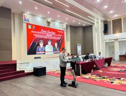 Polres Dharmasraya Gelar Rakor Lintas Sektoral Operasi Lilin Singgalang 2023 untuk Pengamanan Natal dan Tahun Baru