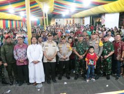 Tinjau Gereja dan Pos Pengamanan, Kapolda Sumbar : Perayaan Natal Aman dan lancar