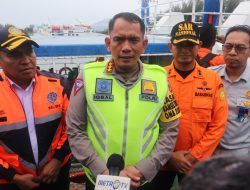 Dirlantas Polda Aceh Tinjau Pospam Operasi Lilin Seulawah Pelabuhan Balohan Sabang
