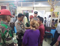 Polres Dharmasraya bersama TNI dan stake holder terkait melaksanakan Pengamanan Malam Natal