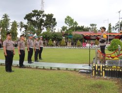 38 Personel Polres Pasaman Barat Mendapat Kenaikan Pangkat Setingkat Lebih Tinggi