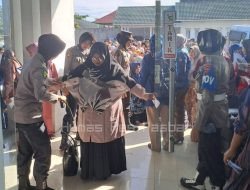 Polres Pasaman Barat Kawal Proses Sortir dan Pelipatan Surat Suara Pemilu 2024