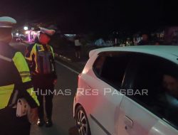 Implementasikan Maklumat Kapolda Sumbar, Satlantas Polres Pasbar Tindak Tegas Penggunaan Knalpot Brong