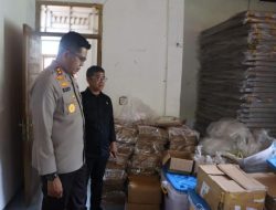 Kapolres Mentawai tinjau Gudang Logistik Pemilu