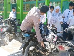 BHABINKAMTIBMAS BUNGUS BARAT BRIPKA RIKI NOVIALDI,S.H SOSIALISASIKAN MAKLUMAT KAPOLDA SUMBAR TENTANG KNALPOT BRONG