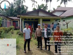 Berikan Rasa Aman dan Nyaman di Kampanye Pemilu 2024, Polsek Batang Kapas Hadir di 2 Lokasi Bersama Panwascam