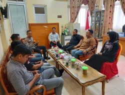 Kapolsek Sijunjung Audiensi Dengan PPK Kecamatan Sijunjung