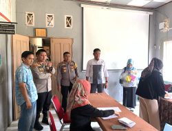Kunjungan Perdana Kapolres Dharmasraya ke Kantor KPU Kabupaten Dharmasraya