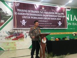 Kapolres Dharmasraya Hadiri Pelatihan Fasilitator PPK dan PPS dalam Persiapan Pemilihan Umum 2024