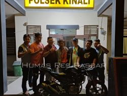 Pelaku Curanmor Diringkus Polsek Kinali dan Polsek Sungai Beremas