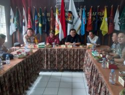 Kapolres Dharmasraya bersama Muspida Hadiri Prosesi Pelepasan Logistik Pemilu 2024