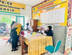 Klinik Kesehatan Polres Solok Selatan Cek Kesehatan KPPS-PPK
