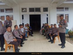 Polres Dharmasraya dan TNI Bersatu Amankan Proses Rekapitulasi Penghitungan Surat Suara di PPK