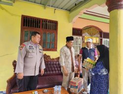 Meninggal karena Kecelakaan, Polres Padang Pariaman kunjungi keluarga KPPS