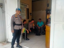 Memastikan Keamanan di KPU Menjelang Rekapitulasi Suara, Kapolres Dharmasraya dan Pejabat Utama kunjungi KPU