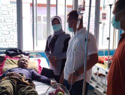 SatIntelkam Polres Pessel Gelar Tali Asih Pada Petugas KPPS yang Alami Sakit