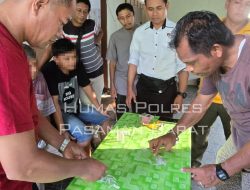 Puluhan Paket Sabu Dan Dua Orang Pria Berhasil Diamankan oleh Sat Resnarkoba Polres Pasaman Barat