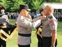 Kapolda Sumbar Pimpin Upacara Kenaikan Pangkat Pengabdian Irwasda Polda Sumbar