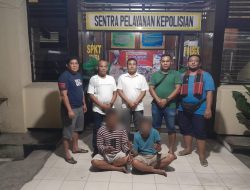 Polsek Pulau Punjung Polres Dharmasraya Berhasil Meringkus Dua Pelaku Pencurian Handphone
