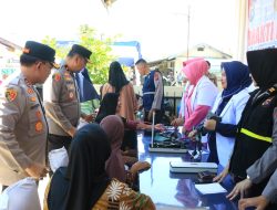 Kapolda dan Wakapolda Sumbar tinjau Dapur Lapangan dan Pos Kesehatan di Pessel