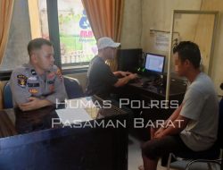 Polsek Pasaman Berhasil Meringkus 1 Pelaku Pencurian HP di Mahakarya Pasaman Barat
