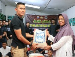 Polisi Peduli, Leting Bintara 4238 Polda Sumbar beri Bantuan di Panti Asuhan Khusus Anak Mentawai