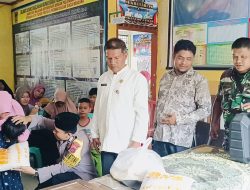 Bhabinkamtibmas Bungus Barat salurkan Bantuan Gerastim