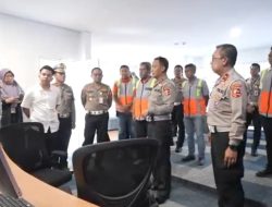 Tinjau Command Center, Kakorlantas Pastikan Pengamanan Operasi Ketupat Terkoordinasi