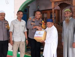 Jum’at Curhat, Kapolres 50 Kota Berikan Himbauan dan Bantuan Kemanusiaan