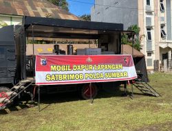 Polda Sumbar Dirikan Dapur Lapangan Bantu Korban Galodo di Agam
