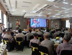 Wakapolda Sumbar Pimpin Taklimat Akhir Audit Kinerja Itwasda Polda Sumbar