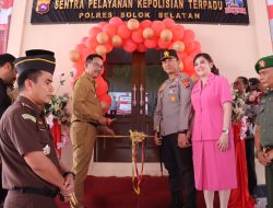 Kapolres Solok Selatan Launching Da’i Kamtibmas Sekaligus Resmikan Gedung SPKT
