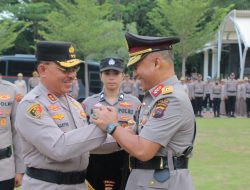 Kapolda pimpin Upacara Penyerahan Tugas Jabatan Irwasda Polda Sumbar