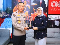 Divisi Humas Polri Gelar Audiensi Bersama CNN Indonesia