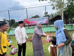 Polres Dharmasraya Sembelih 5 Ekor Sapi pada Hari Raya Idul Adha 1445 H