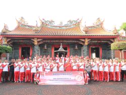 Sambut Hari Bhayangkara ke-78, Polda Sumbar kembali Gelar Bakti Religi di Mesjid Raya Pasa Gadang dan Klenteng See Hien Kiong Padang