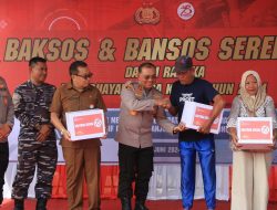 HUT Bhayangkara ke-78, Polda Sumbar salurkan Bansos untuk Masyarakat
