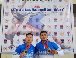 Membanggakan, 2 Polisi Polda Sumbar yang Adik Kakak ini Raih Emas pada Kejuaraan Gulat Nasional Open 2024