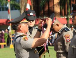 Kapolda Sumbar Lantik 229 Bintara Polri Gelombang I T.A 2024 Polda Sumbar