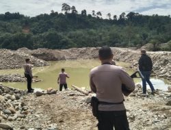 Polres Pasaman Barat Lakukan Penertiban Aktivitas PETI di Kecamatan Ranah Batahan